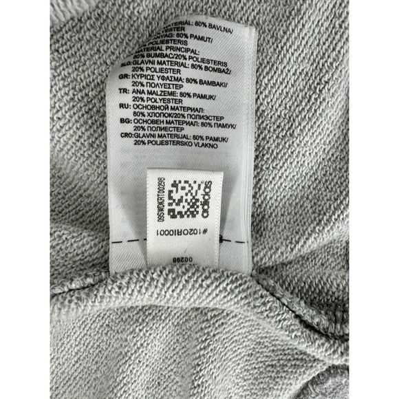 Unisex, Adidas Sweatshirt No Hood, 2XL, Green and Grey - Picture 9 of 16